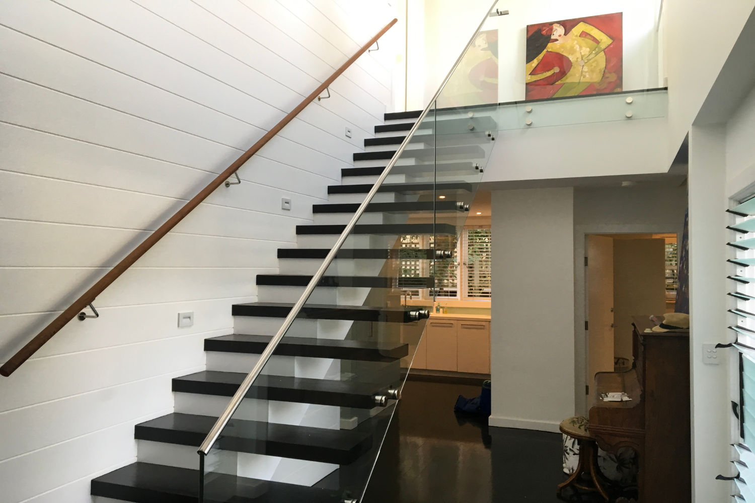 cantilevered stairs